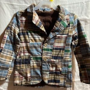 Kelly’s Kids Patchwork blazer, size 5-6